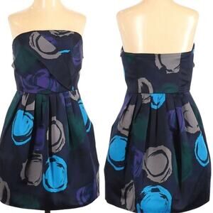 A/X ARMANI EXCHANGE  Women's mini strapless silky dress Size 2